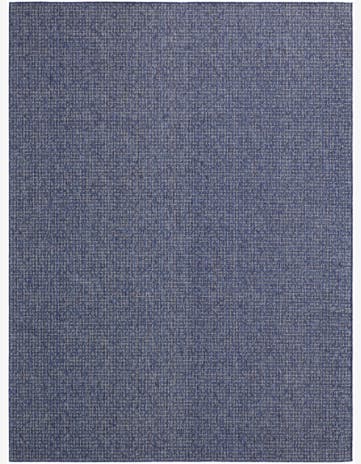 9' x 12' Easy-Clean Checkered Indoor / Outdoor Rug