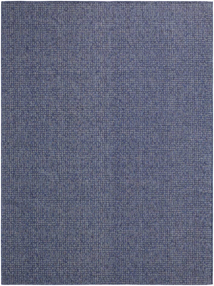Detail image of 9' x 12' Easy-Clean Checkered Indoor / Outdoor Rug