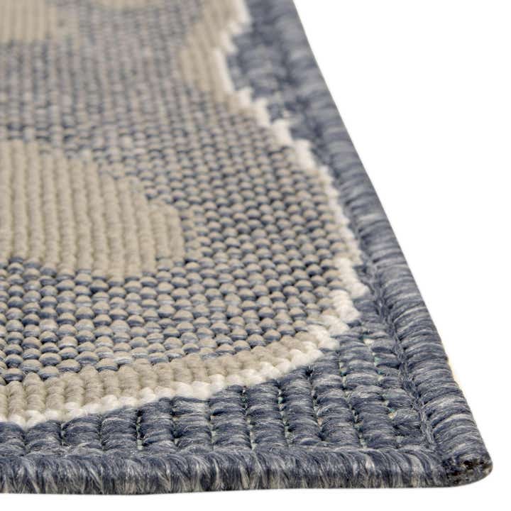 9' x 12' Easy-Clean Coastal Indoor / Outdoor Rug
