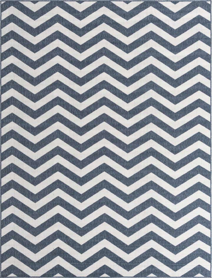 7' 10 x 10' Easy-Clean Coastal Indoor / Outdoor Rug