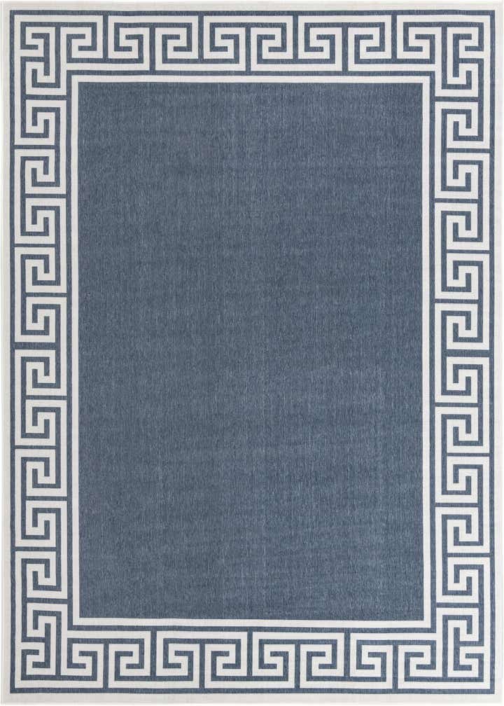 9' x 12' Easy-Clean Coastal Indoor / Outdoor Rug