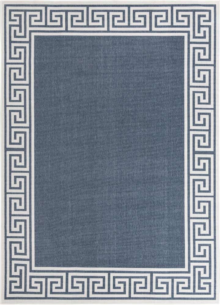 9' x 12' Easy-Clean Coastal Indoor / Outdoor Rug