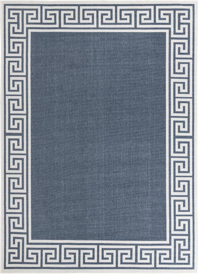 Detail image of 9' x 12' Easy-Clean Coastal Indoor / Outdoor Rug