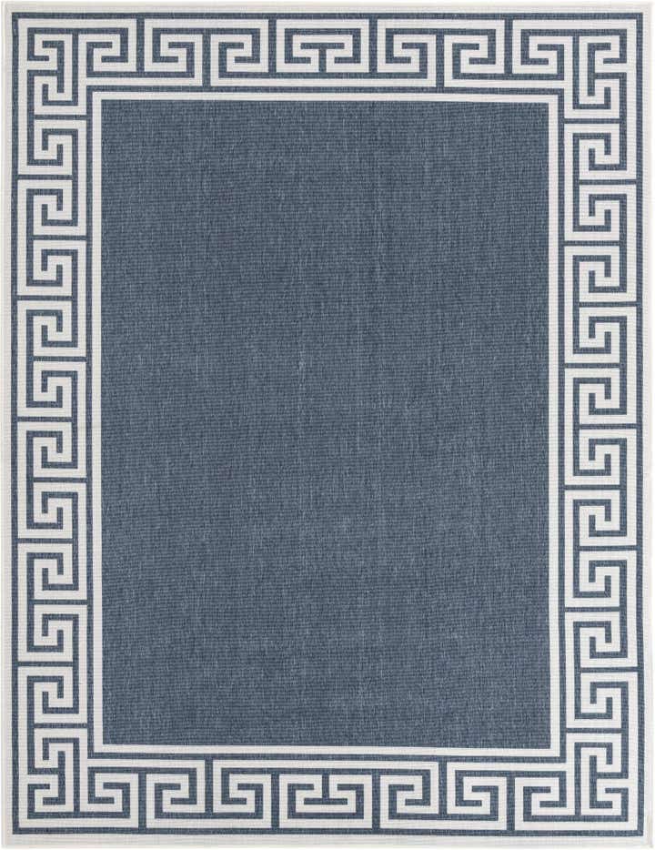 7' 10 x 10' Easy-Clean Coastal Indoor / Outdoor Rug