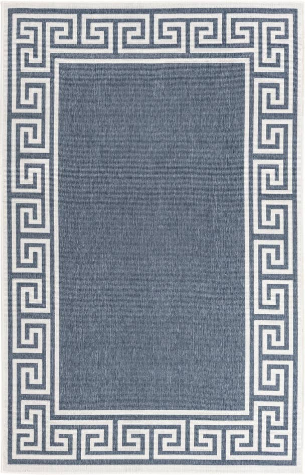 Detail image of 5' 3 x 8' Easy-Clean Coastal Indoor / Outdoor Rug