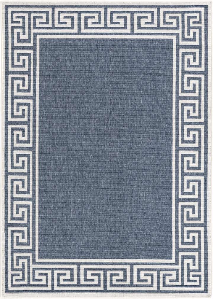 4' x 6' Easy-Clean Coastal Indoor / Outdoor Rug