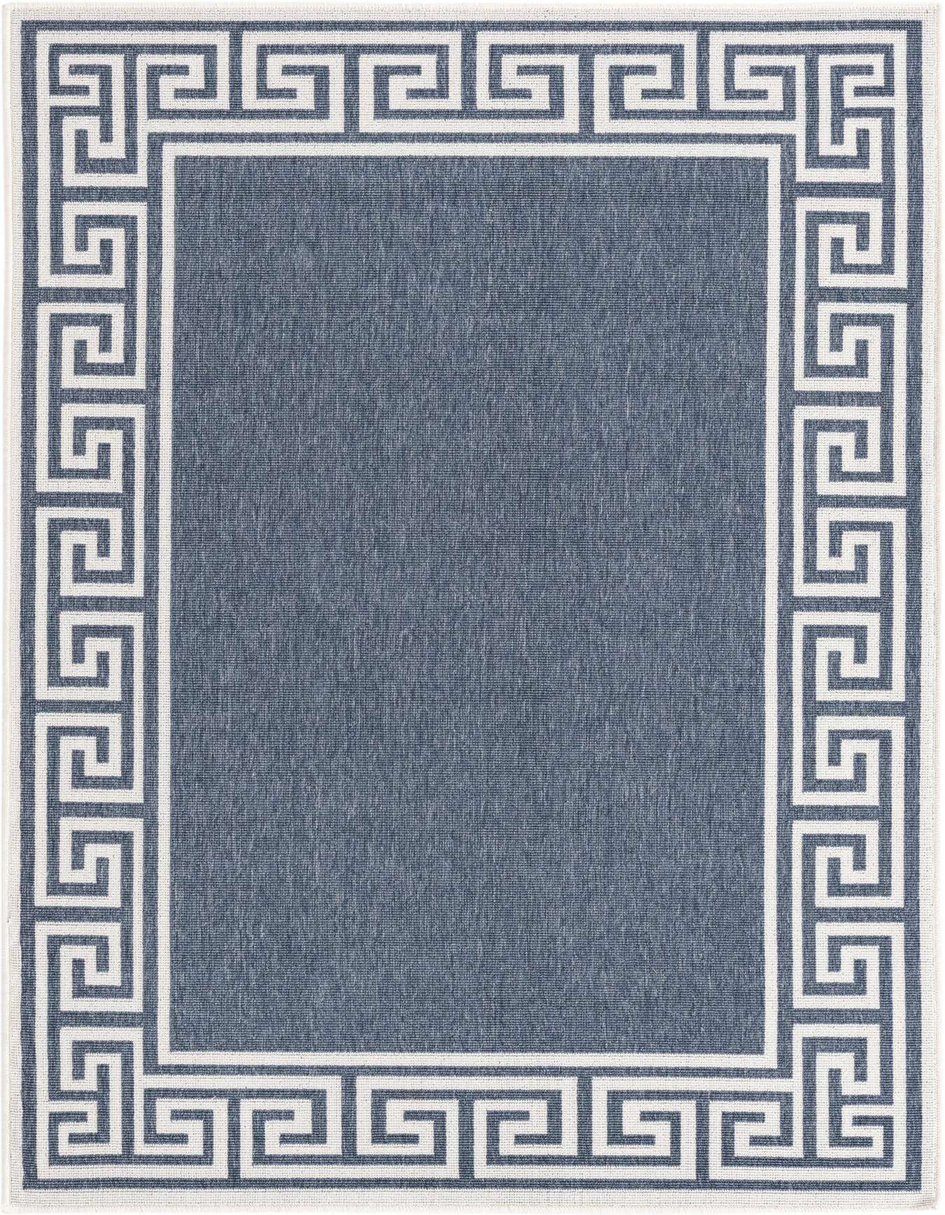 4' x 6' Easy-Clean Coastal Indoor / Outdoor Rug