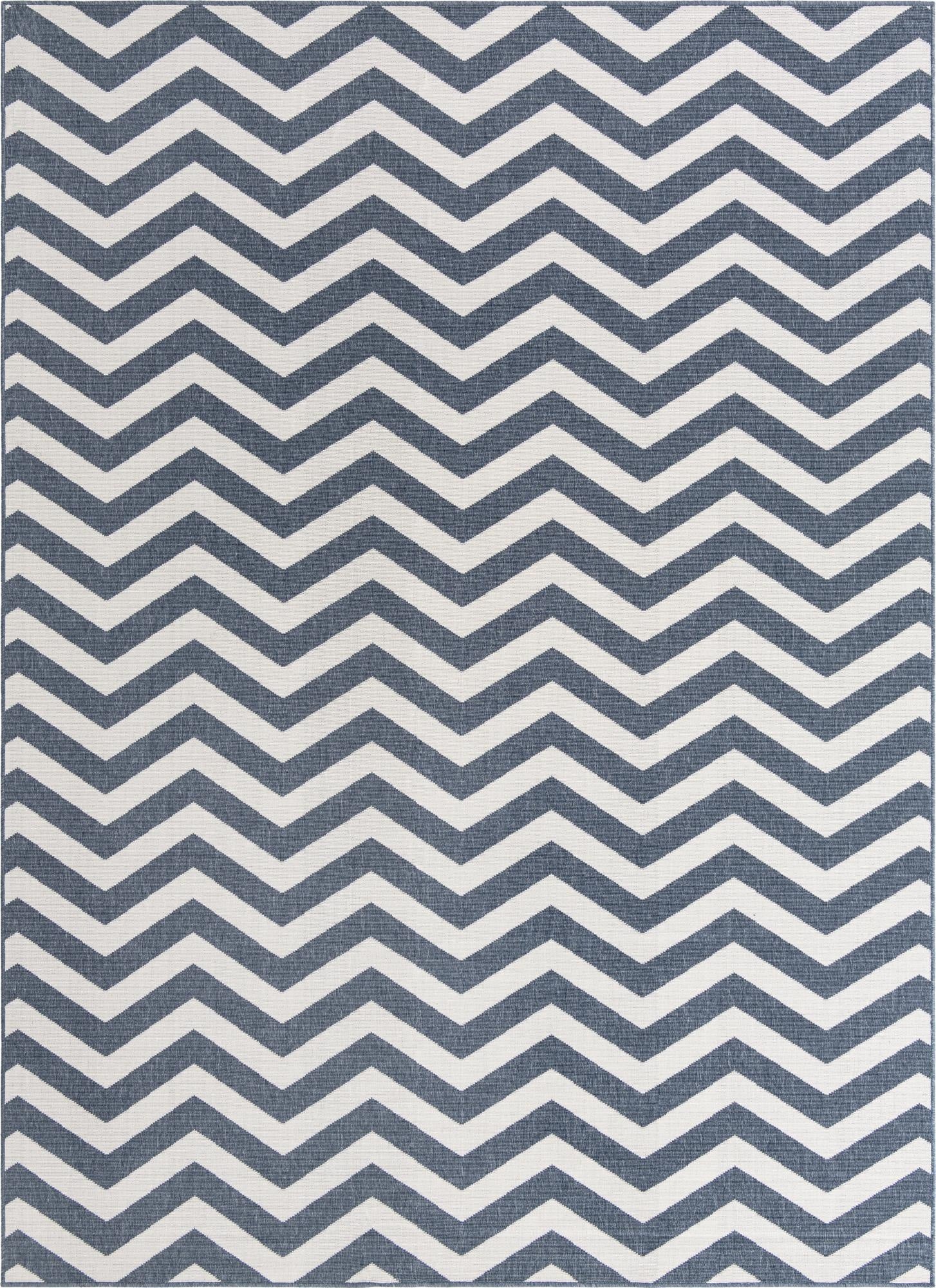 9' x 12'  Washable Coastal Indoor / Outdoor Rug