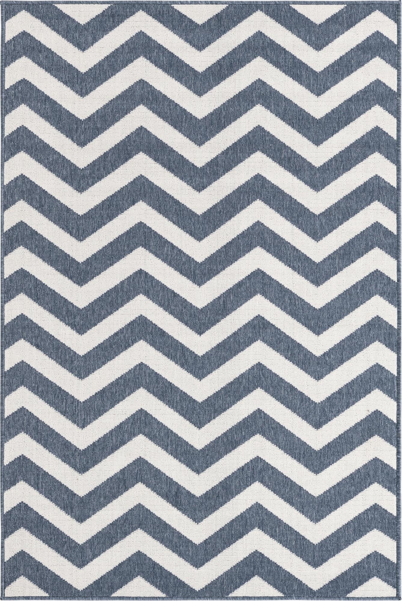 4' x 6'  Washable Coastal Indoor / Outdoor Rug