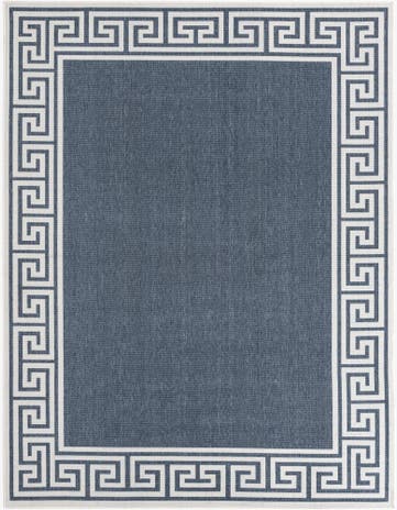 7' 10 x 10' Easy-Clean Coastal Indoor / Outdoor Rug