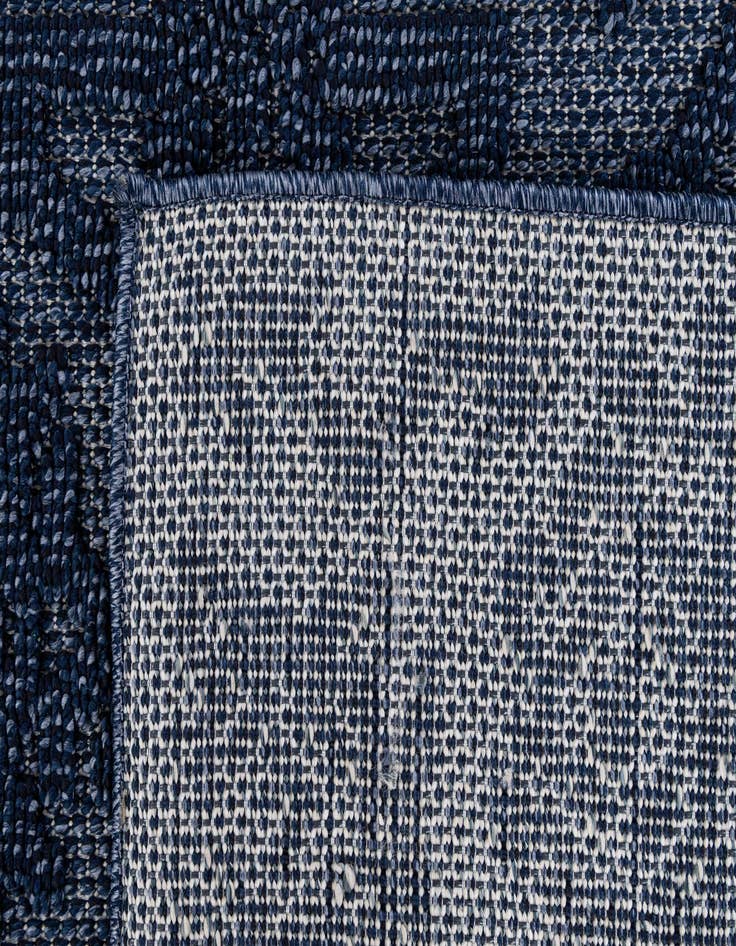 Detail image of 5' 3 x 7' 8  Washable Floral Indoor / Outdoor Rug