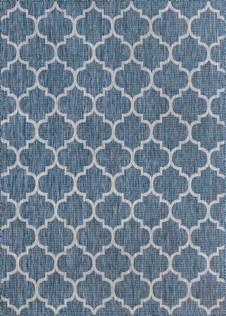 215cm x 305cm Easy-Clean Lattice Indoor / Outdoor Rug