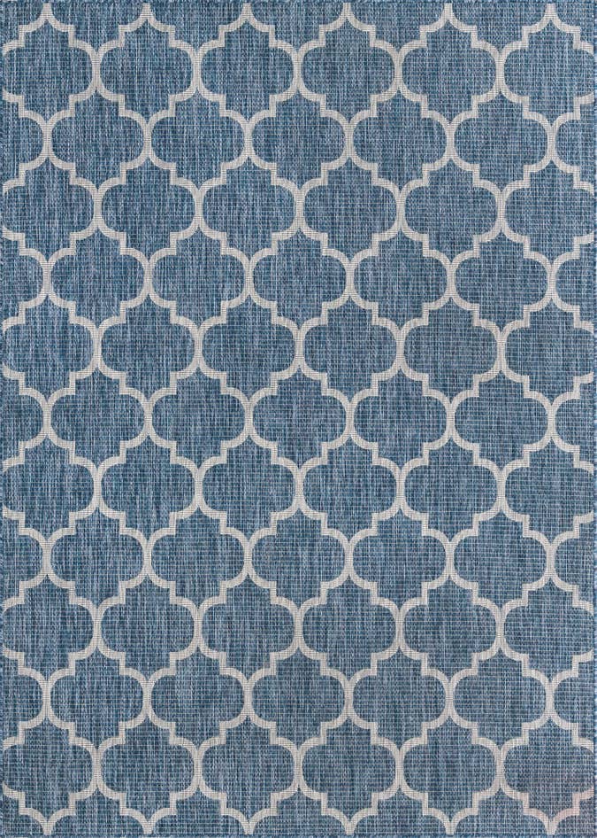 Detail image of 215cm x 305cm Easy-Clean Lattice Indoor / Outdoor Rug