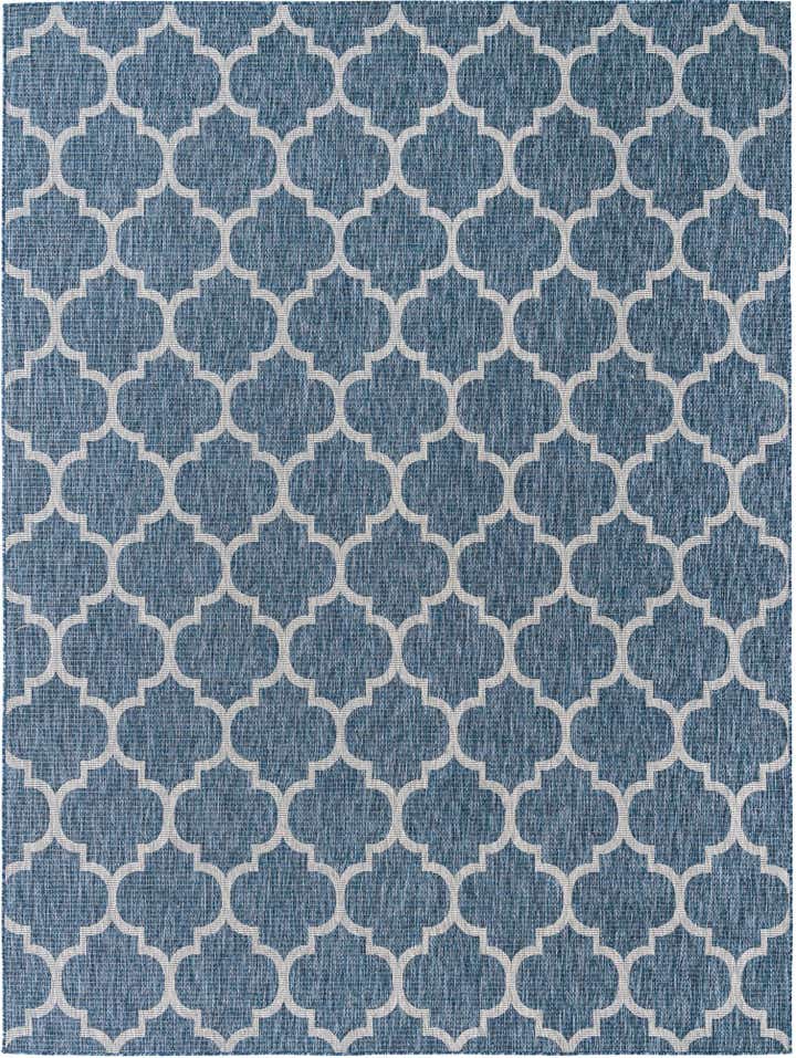 275cm x 365cm Leicht zu reinigen Lattice Innen- / Außenbereich Teppich