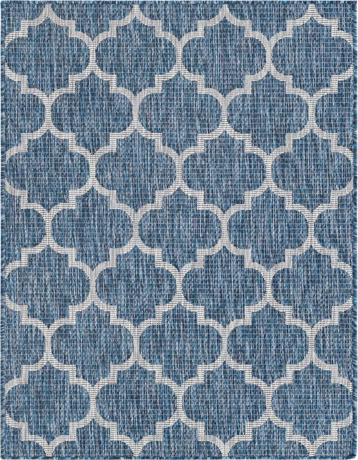 Detail image of 3' x 5' 3 Easy-Clean Lattice Indoor / Outdoor Rug