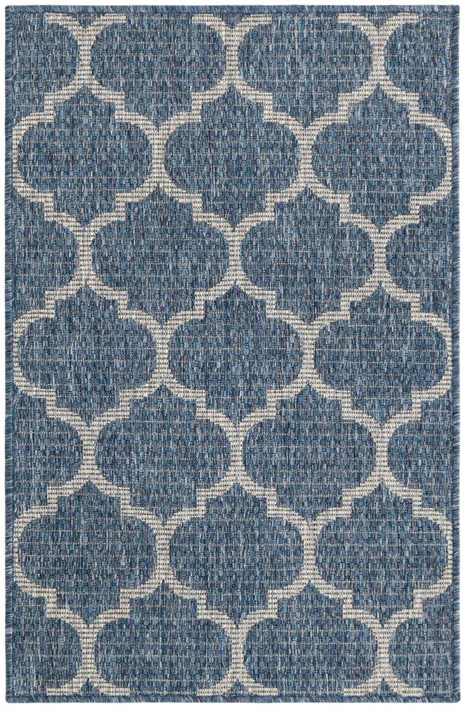 2' x 3' Easy-Clean Lattice Indoor / Outdoor Rug