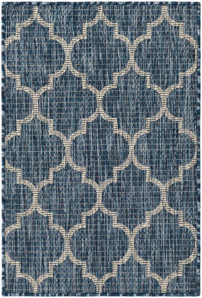 2' x 3' Easy-Clean Lattice Indoor / Outdoor Rug