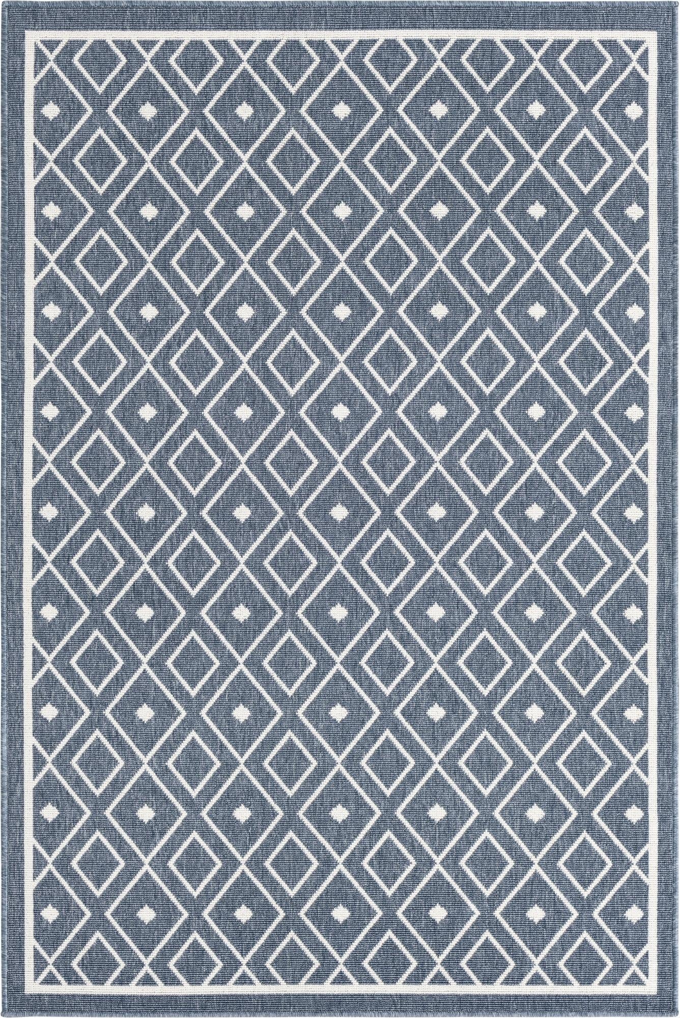 4' x 6' Washable Lattice Indoor / Outdoor Rug