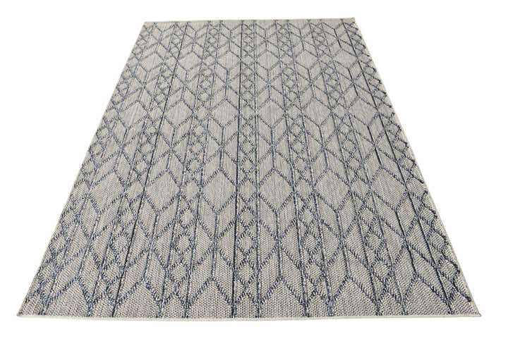 5' 3 x 7' 6 Easy-Clean Modern Indoor / Outdoor Rug