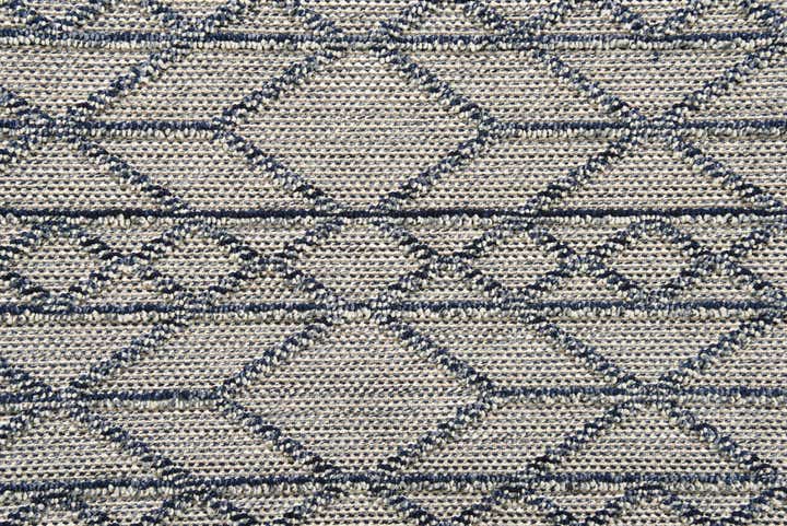5' 3 x 7' 6 Easy-Clean Modern Indoor / Outdoor Rug