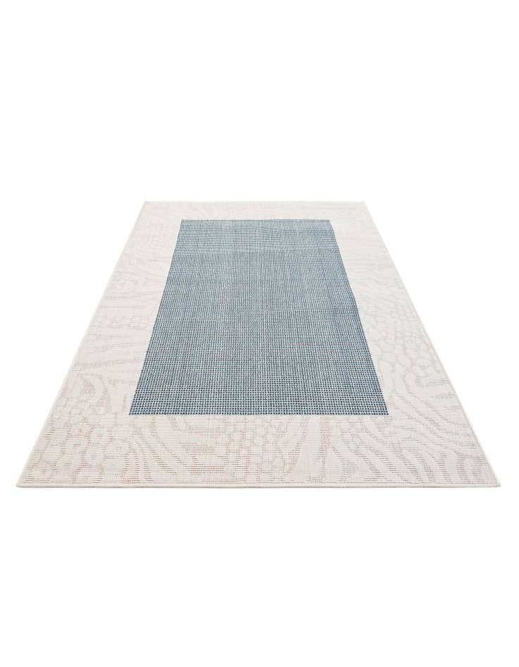 Detail image of 5' 3 x 7' 8 Washable Modern Indoor / Outdoor Rug