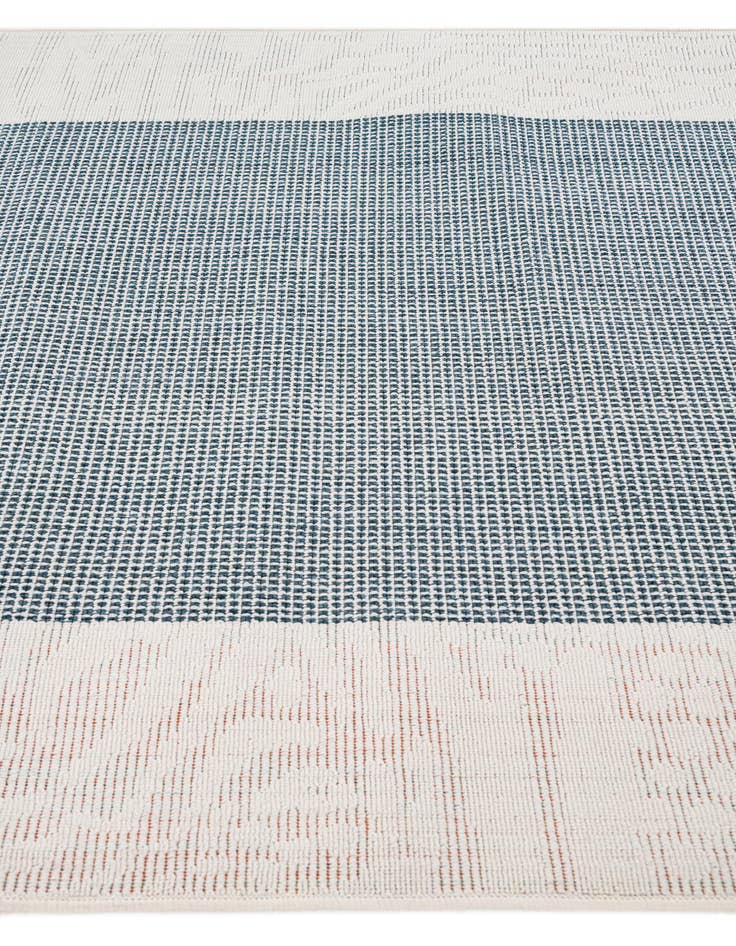 Detail image of 5' 3 x 7' 8 Washable Modern Indoor / Outdoor Rug