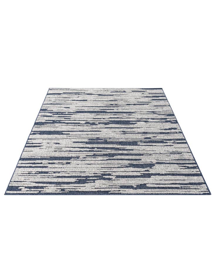 Detail image of 5' 3 x 7' 8  Washable Modern Indoor / Outdoor Rug