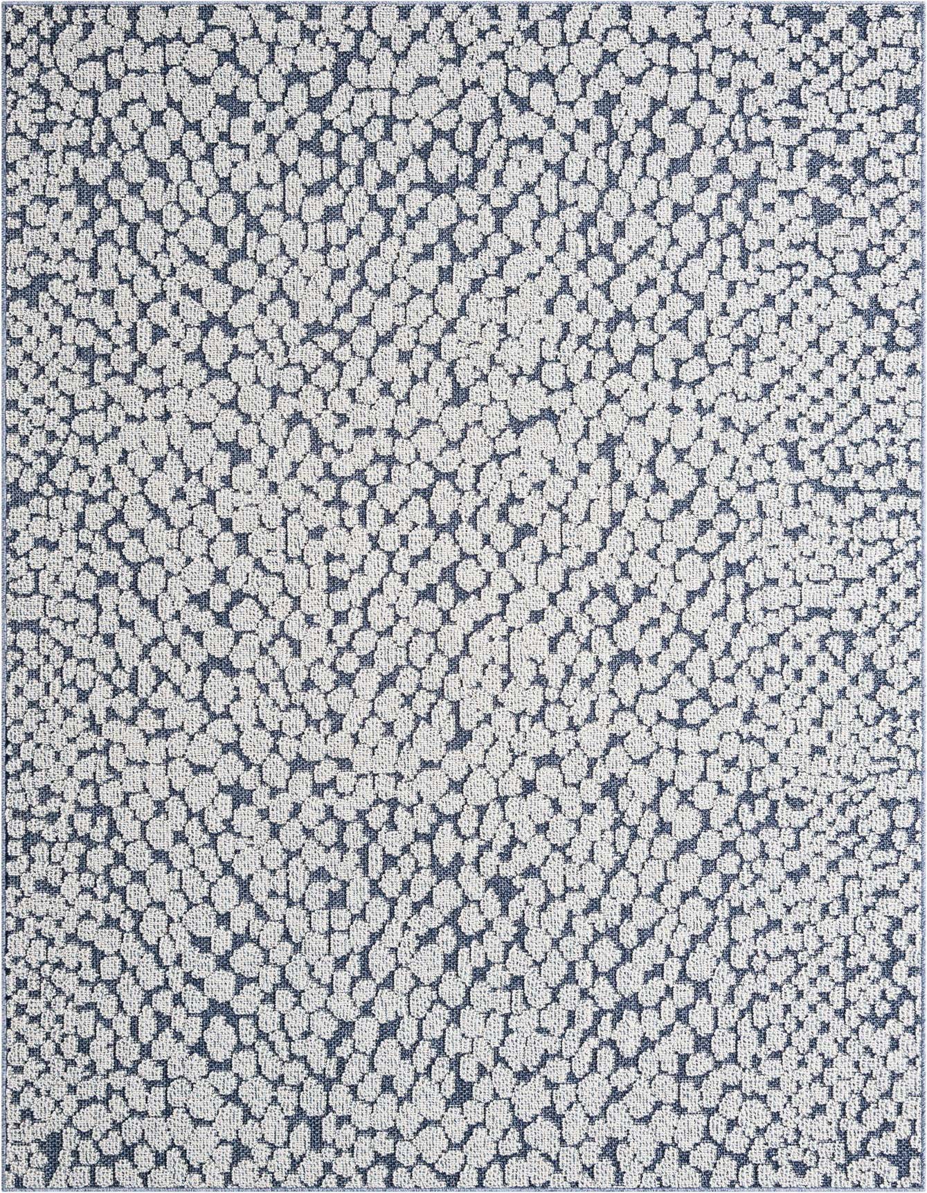 6' 1 x 9' Easy-Clean Safari Indoor / Outdoor Rug