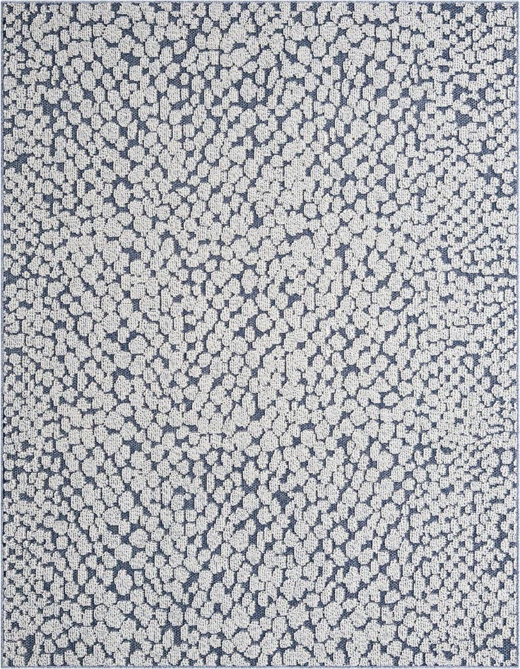 Detail image of 6' 1 x 9' Easy-Clean Safari Indoor / Outdoor Rug