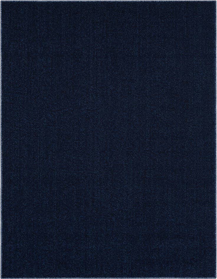 Detail image of 4' 1 x 6' 1 Easy-Clean Solid Indoor / Outdoor Rug