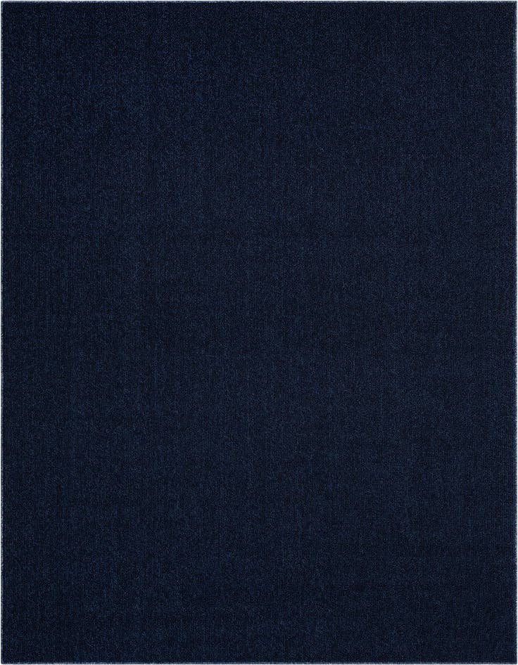 Detail image of 6' 1 x 9' Easy-Clean Solid Indoor / Outdoor Rug