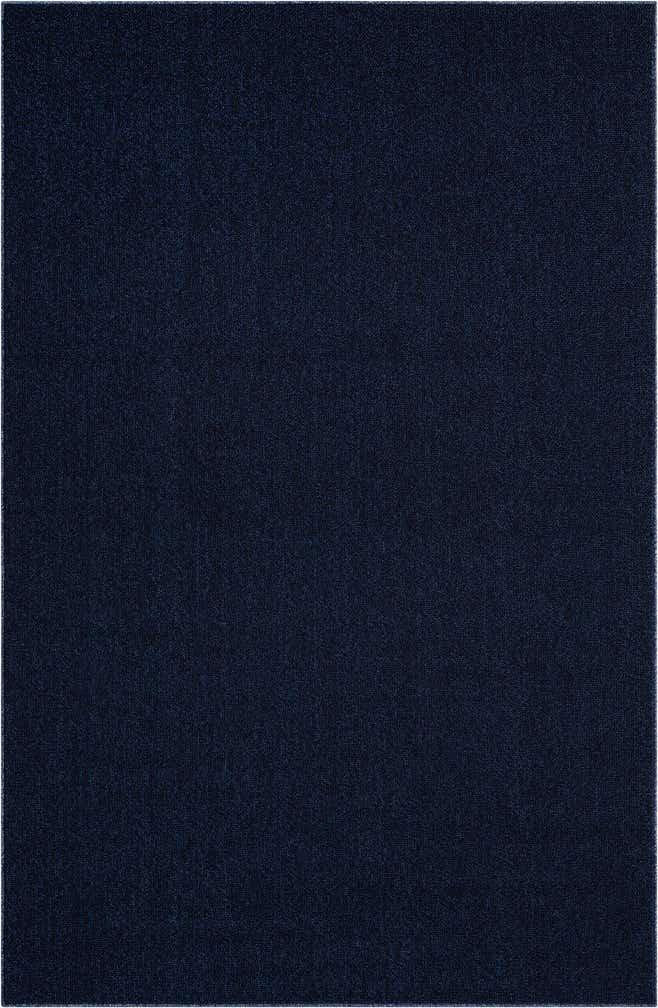 6' 1 x 9' Easy-Clean Solid Indoor / Outdoor Rug