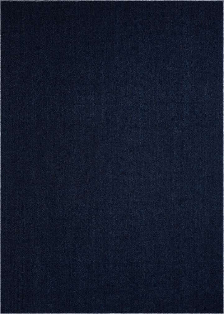 9' x 12' Easy-Clean Solid Indoor / Outdoor Rug