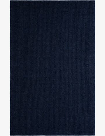 5' 3 x 8' Easy-Clean Solid Indoor / Outdoor Rug