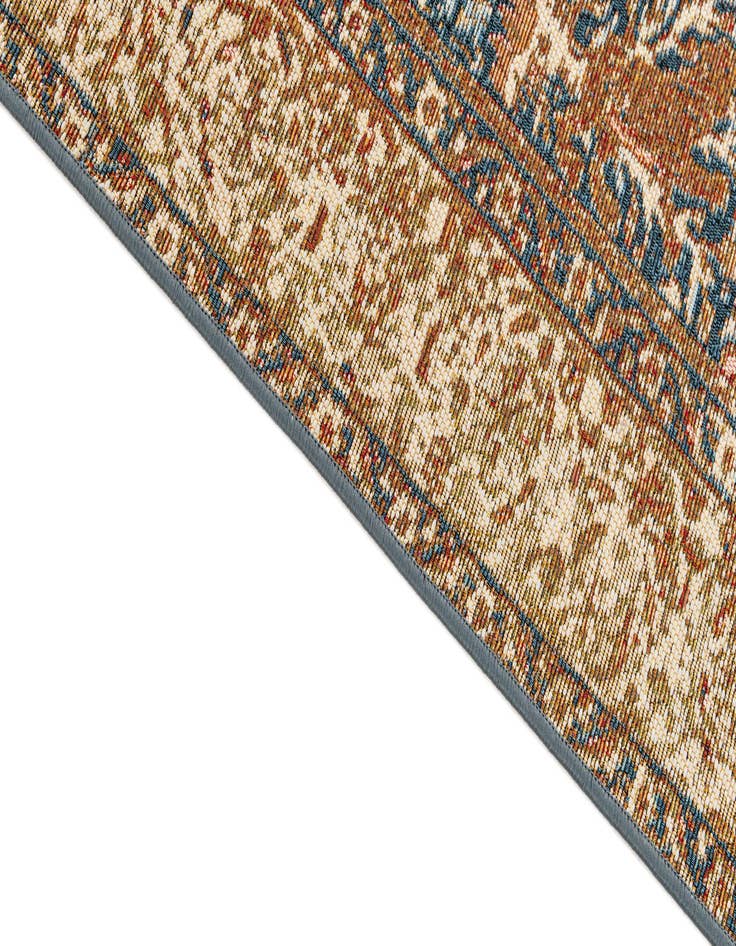 Detail image of 5' 3 x 7' 8 Easy-Clean Traditional Indoor / Outdoor Rug