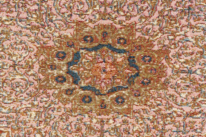 5' 3 x 7' 8 Easy-Clean Traditional Indoor / Outdoor Rug