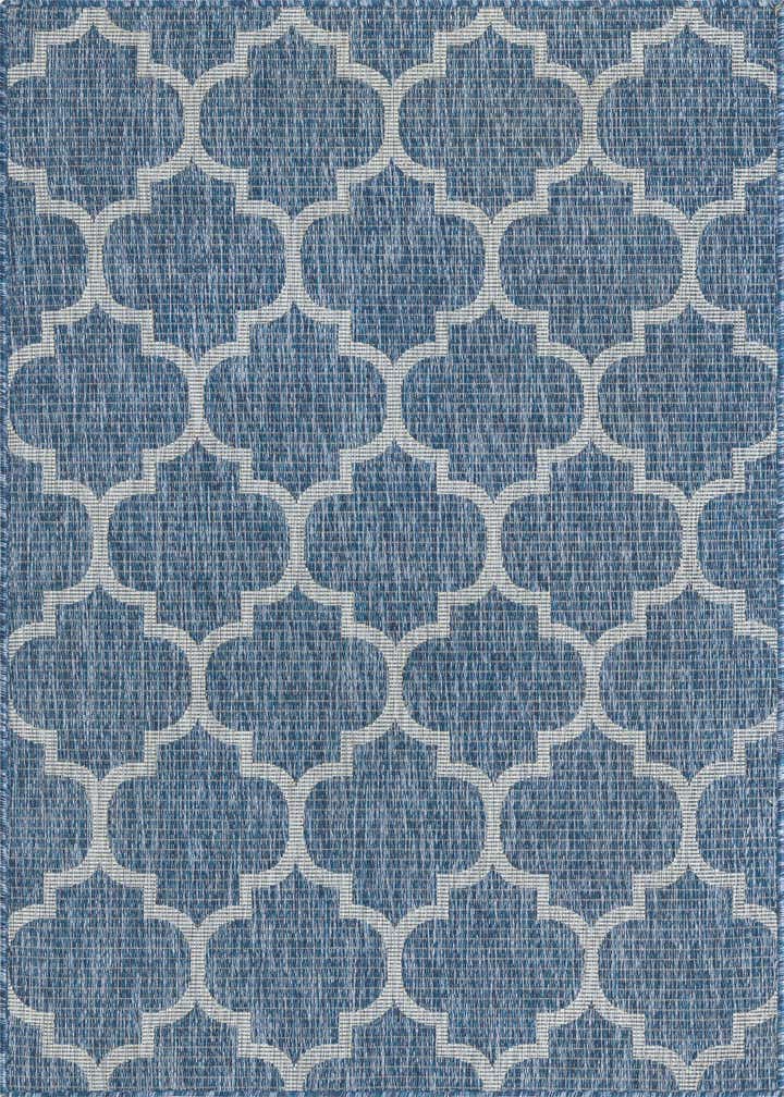 4' x 6' Easy-Clean Trellis Indoor / Outdoor Rug