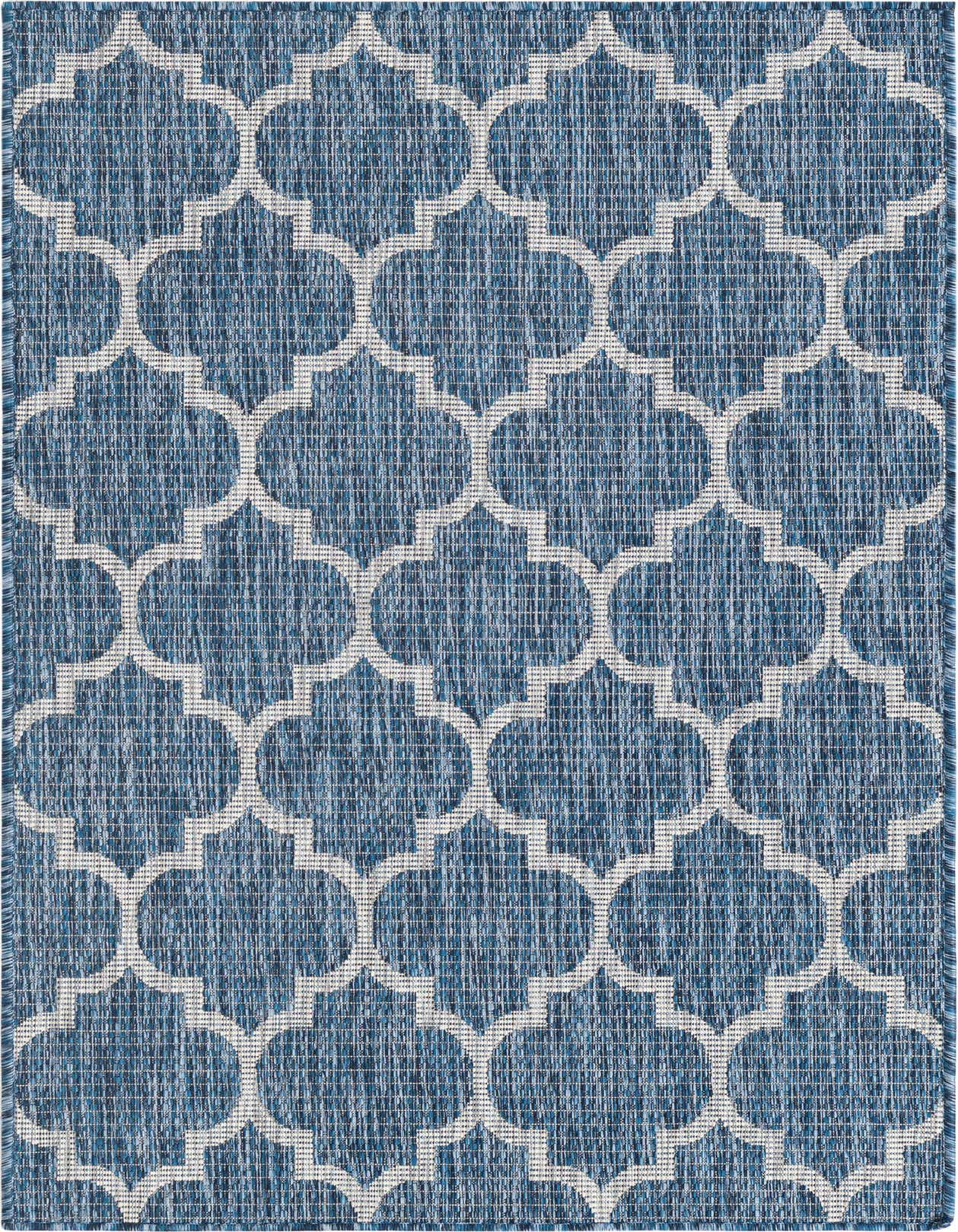 3' x 5' 3 Easy-Clean Trellis Indoor / Outdoor Rug