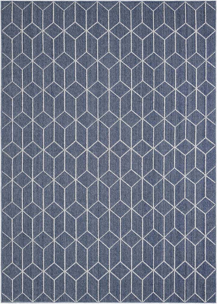 10' x 14' 1 Easy-Clean Trellis Indoor / Outdoor Rug