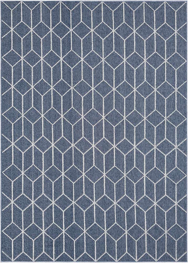 7' 10 x 10' Easy-Clean Trellis Indoor / Outdoor Rug