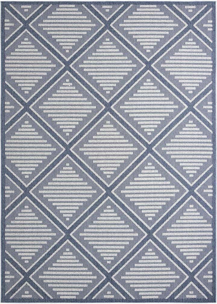 10' x 14' Easy-Clean Trellis Indoor / Outdoor Rug