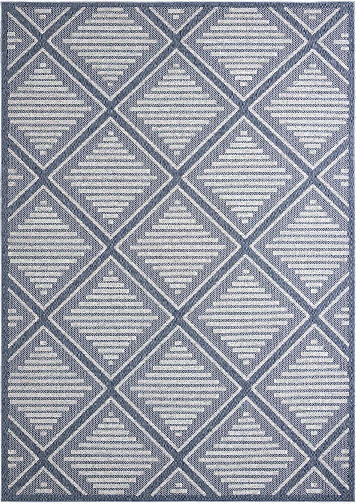 10' x 14' Easy-Clean Trellis Indoor / Outdoor Rug