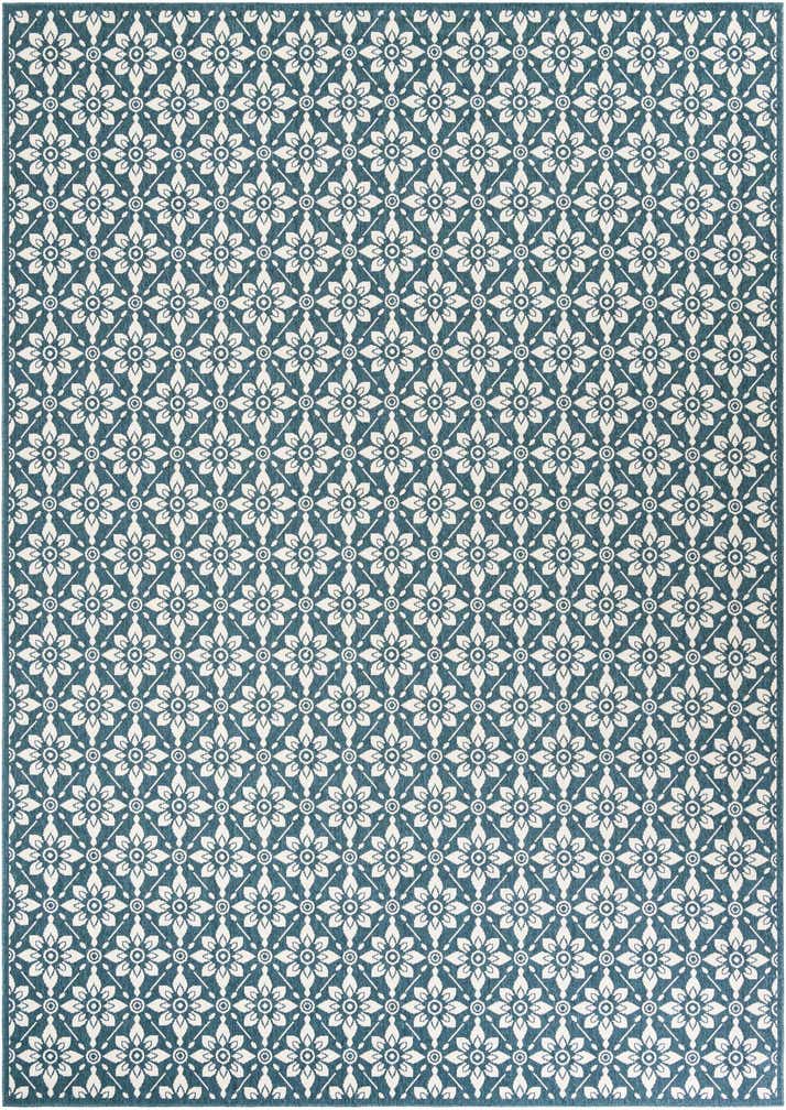 10' x 14' Easy-Clean Trellis Indoor / Outdoor Rug