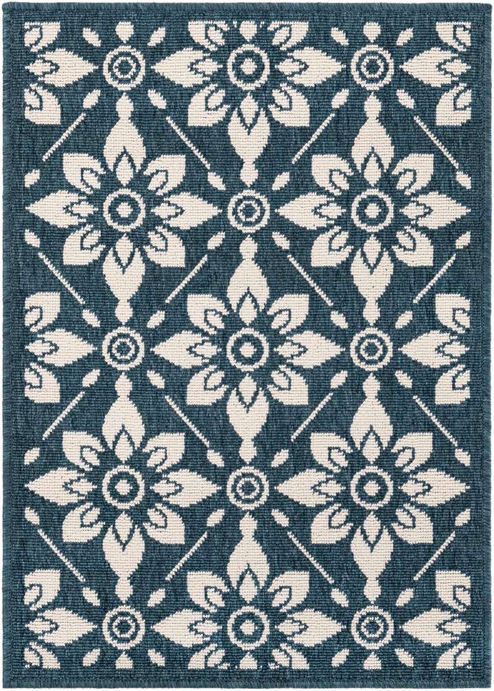 2' x 3' Easy-Clean Trellis Indoor / Outdoor Rug