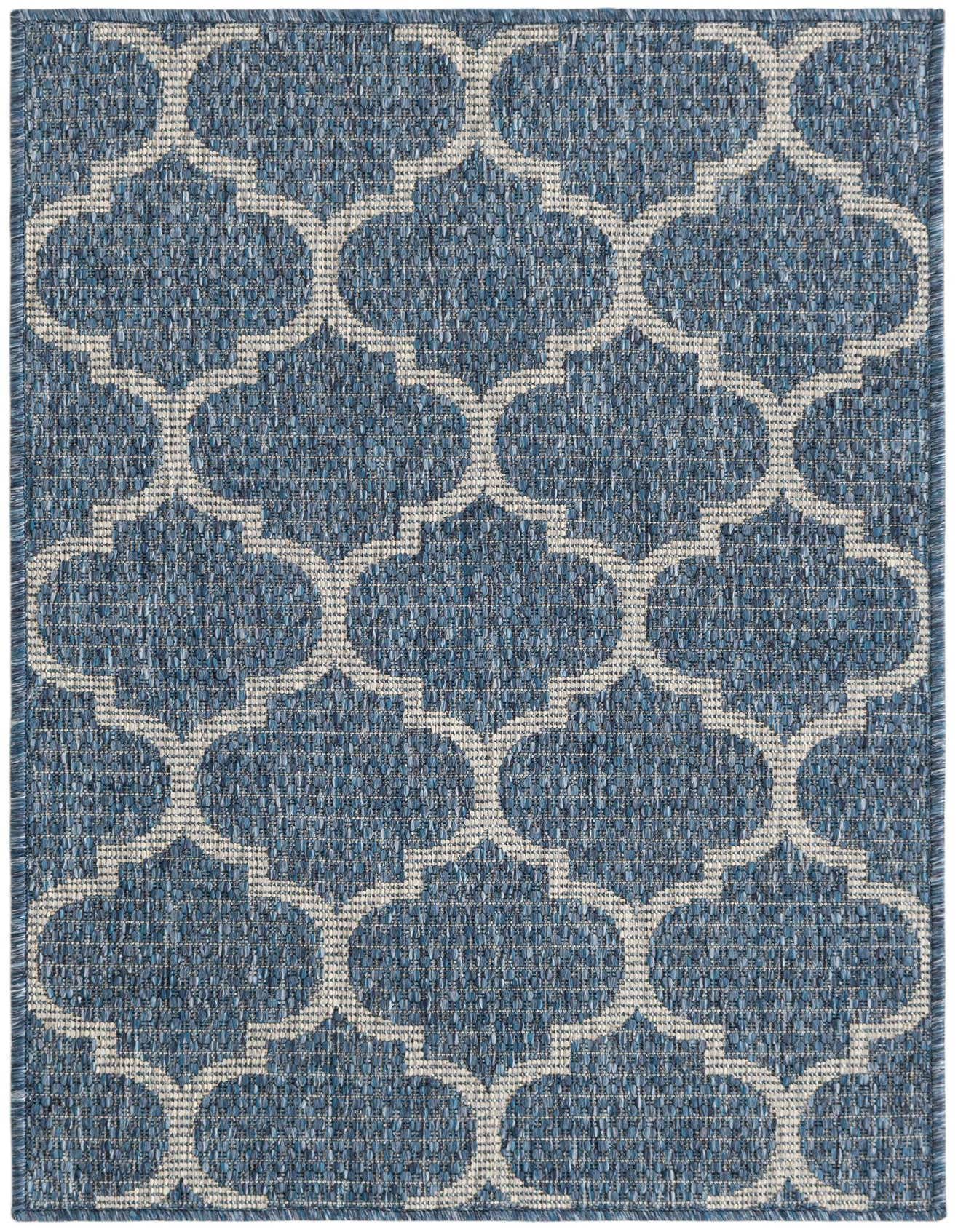 2' x 3' Easy-Clean Trellis Indoor / Outdoor Rug