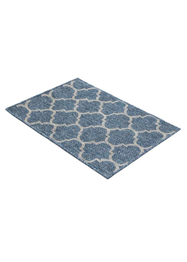 2' x 3' Easy-Clean Trellis Indoor / Outdoor Rug