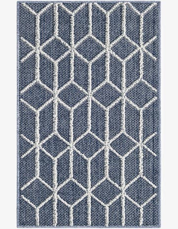 2' x 3' 1 Easy-Clean Trellis Indoor / Outdoor Rug