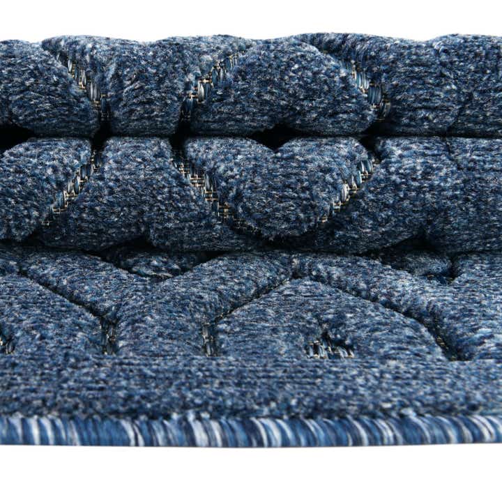 9' x 12' Easy-Clean Trellis Textured Indoor / Outdoor Rug