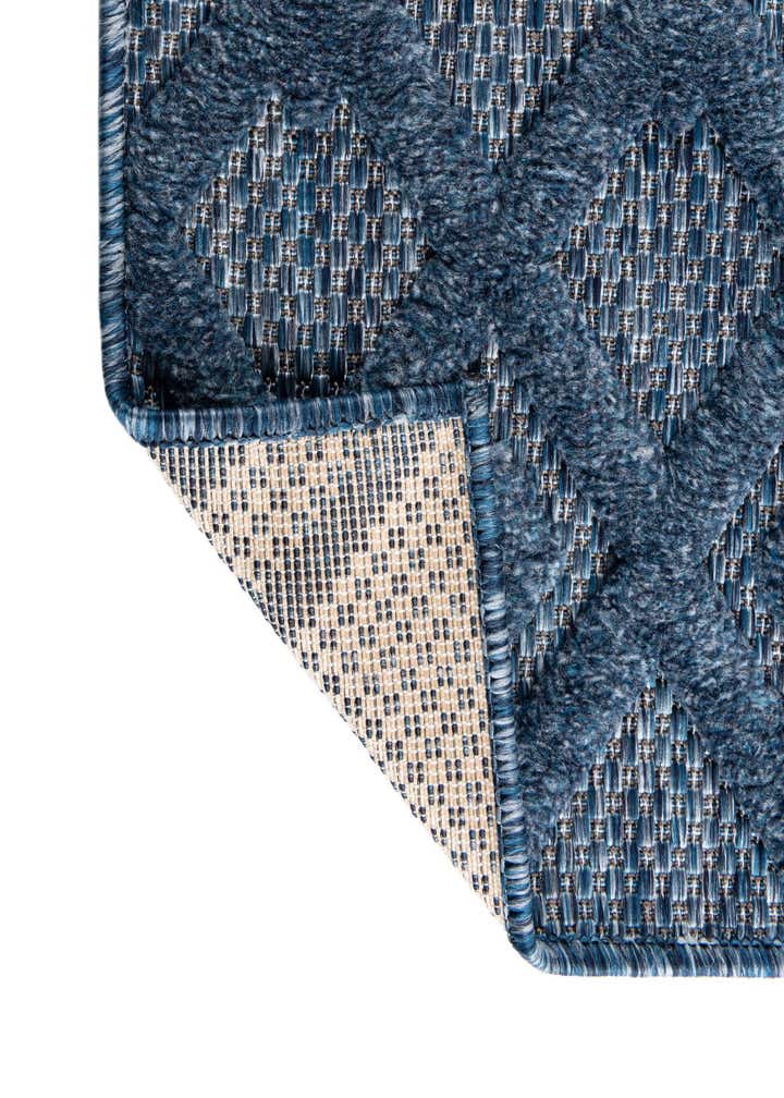 4' x 6' Easy-Clean Trellis Textured Indoor / Outdoor Rug