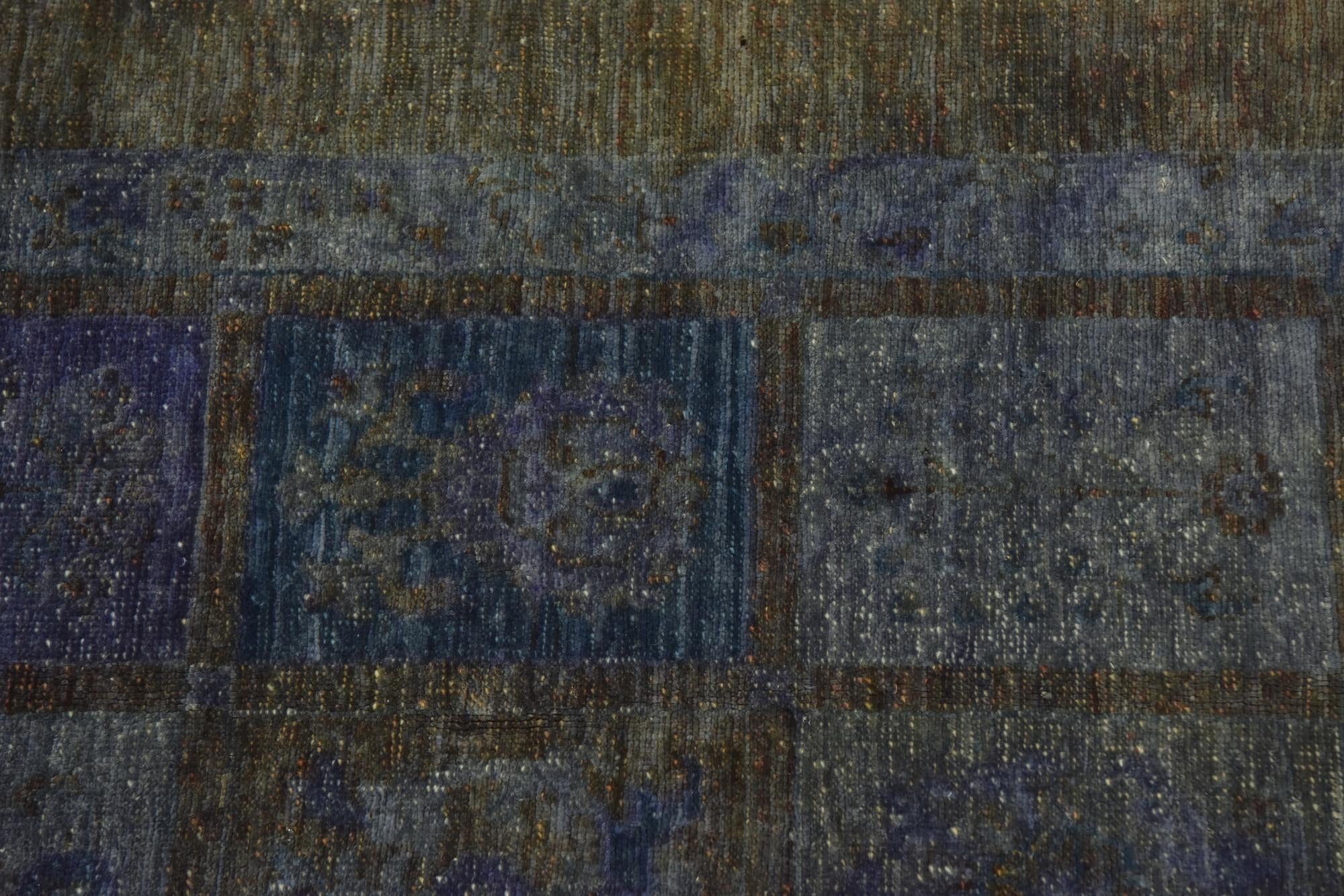 5' 6 x 8' 4 Hand Knotted Over-Dyed Ziegler Rug